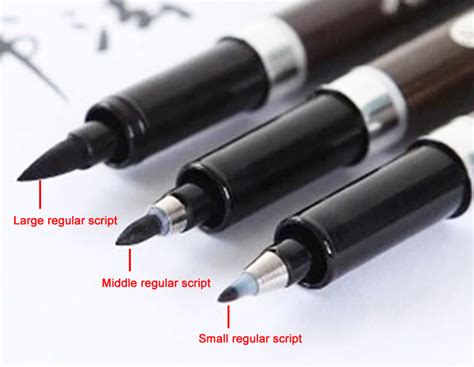 3 Set - Japanese Calligraphy Pens – NotebookTherapy