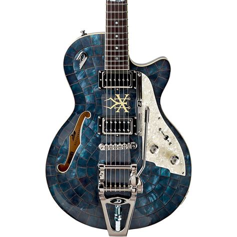 Duesenberg USA Alliance Soundgarden Black Hole Sun Semi-Hollow Electric ...