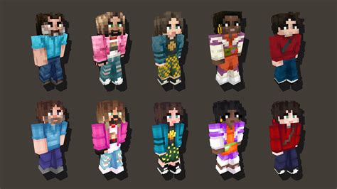 Minecraft Movie Skin Pack