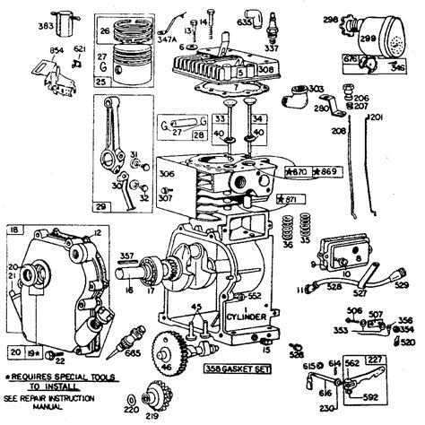 Briggs Stratton Engine Parts Diagram