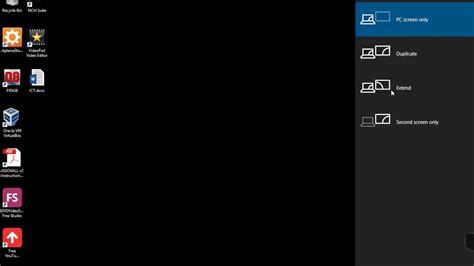 How to Duplicate / Expand your screen in Windows 10? - YouTube