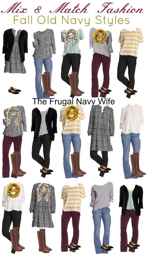 Old Navy Mix and Match Fall Outfits | Fall outfits, Fashion, Clothes