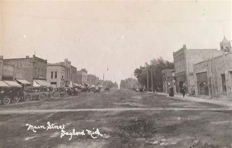 Vintage Photos of Gaylord, Michigan: 1900-1950s