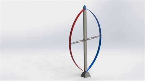 DARRIEUS wind turbine free 3D Model STL - CGTrader.com