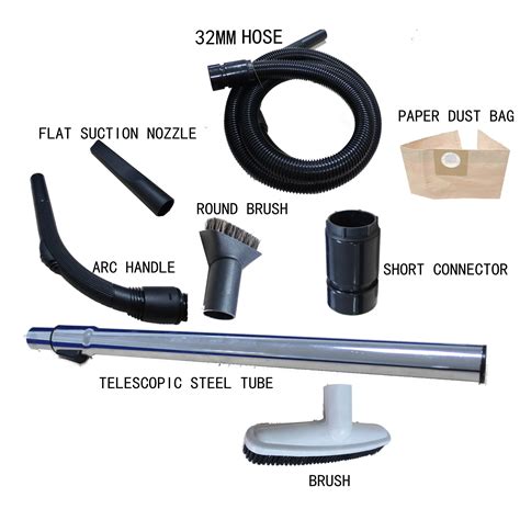 A Set Of Vacuum Cleaner Parts 32mm Caliber - Buy Vacuum Cleaner Parts Hose&paper Dust Bag&round ...