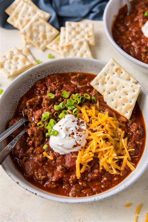 Chili Recipe No Beans Crock Pot | Deporecipe.co