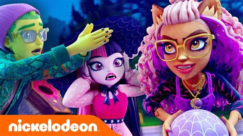 New Monster High Animated Series: Clawdeen Plays Casketball with Monsters Full Scene ...