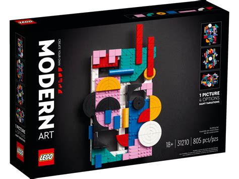 LEGO Art Modern Art (31210) Revealed - The Brick Fan