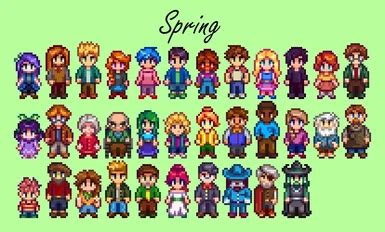 Seasonal Outfits - Slightly Cuter Aesthetic at Stardew Valley Nexus - Mods and community