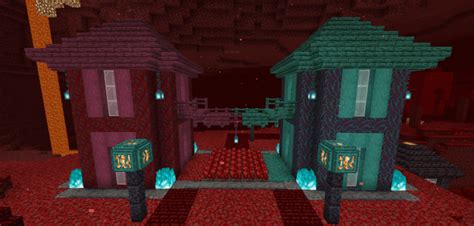 Nether Survival Base | Minecraft PE Maps