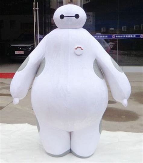 New Big Hero 6 Baymax Mascot Baymax Costume Fancy Dress Adult Size Elf ...