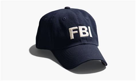 Transparent Fbi Hat Png, Png Download - kindpng