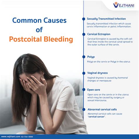 Postcoital Bleeding: Might Be a Sign of Cervical Cancer - Vejthani Hospital | JCI Accredited ...