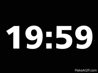 20 Minute Countdown Timer + Download it. Simple format. on Make a GIF