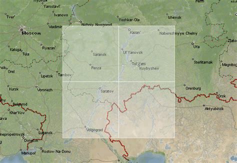 Download Saratov oblast topographic maps - mapstor.com