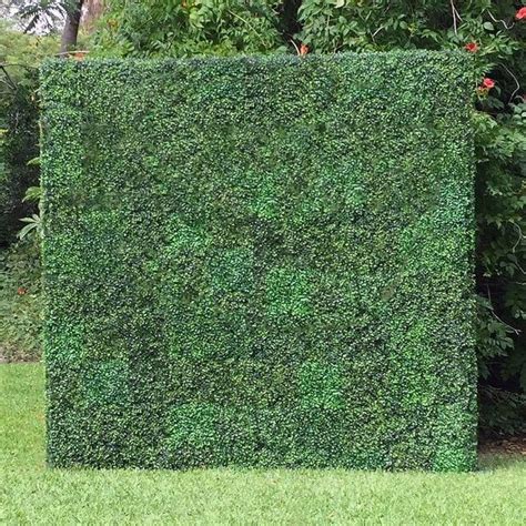 9.99 EACH/Set Of 4 Artificial Grass Wall Panels Boxwood Hedge | Etsy