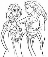 Disney Princess Rapunzel Coloring Pages At GetColoringscom  Free sketch template