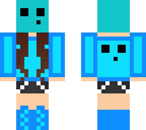 Slime Girl | Minecraft Skin