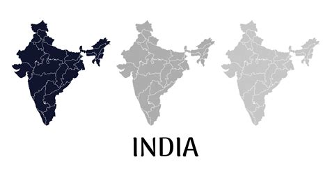 India Map Vector Free Download | Frebers