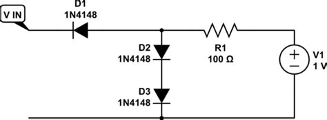 Diode circuit analysis with two diodes in series - Electrical Engineering Stack Exchange