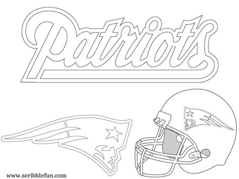 11 Free Printable New England Patriots Coloring Pages