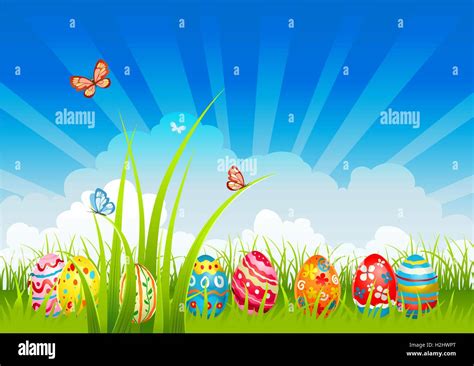 Easter festive background Stock Vector Image & Art - Alamy