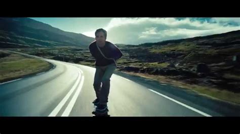 The Secret Life Of Walter Mitty Longboard Scene - YouTube