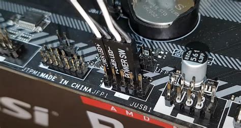 Motherboard Power Switch Pins: How To Connect Them