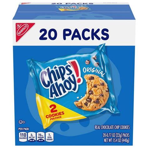 Chips Ahoy Snack Pack 20Ct | Products | Lowes Foods To Go - Local and ...