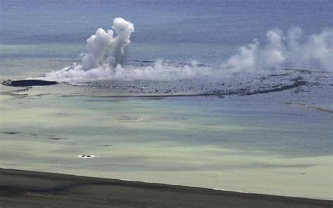 New island emerges after undersea volcano erupts off Japan, but experts say it may not last long