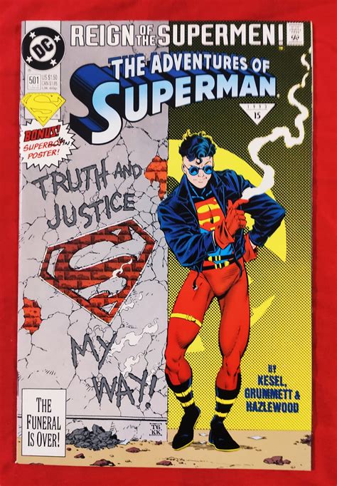 Superman (FREE POSTER) | DC & Marvel Original Comics from USA | Condit