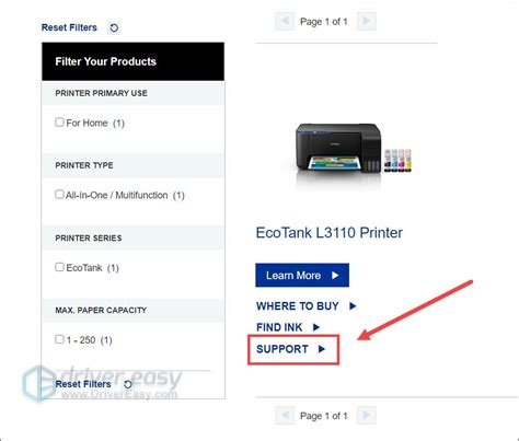 [Download] Epson L3110 Driver for Windows 11/10/7 - Driver Easy