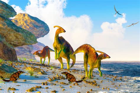 Ancient human ancestors actually did live with dinosaurs, according to ...