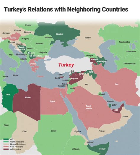 Turkey’s Relations with Neighboring Countries : r/Turkey