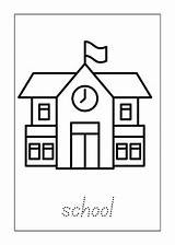 Places In The Community Coloring Worksheets  TPT sketch template