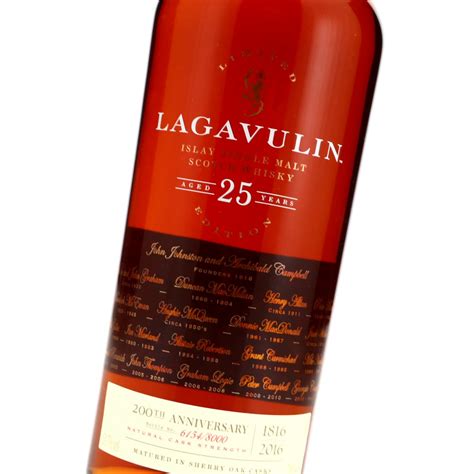 Lagavulin 25 Year Old Bicentenary Edition | Whisky Auctioneer