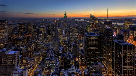 Snow Covered Manhattan Sunset | Gallery and Prints M… | Flickr