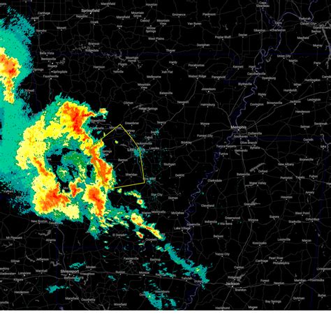 Interactive Hail Maps - Hail Map for Little Rock, AR