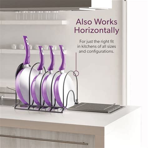 Pan Rack Organizer for Kitchen Cabinet - Mindspace