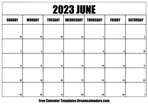 Best 2023 Calendar June Pics – Calendar With Holidays Printable 2023