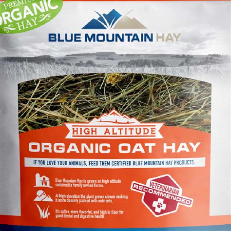 Organic Oat Hay for Sale | Blue Mountain Hay