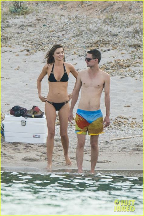 Miranda Kerr & Snapchat's Evan Spiegel Flaunt Their Love & Beach Bodies in France!: Photo ...