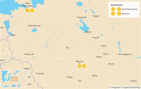Highlights of Russia's Two Capitals: St. Petersburg & Moscow - 5 Days ...