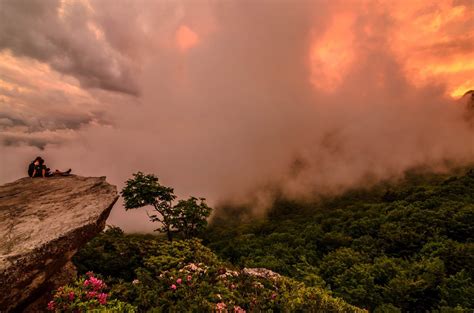 "Clouds Rolling in at Rough Ridge" by Melvin Hartley