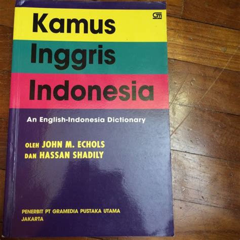 English-Bahasa Indonesian Dictionary, Hobbies & Toys, Books & Magazines, Textbooks on Carousell