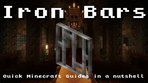 Iron Bars Recipe Minecraft - banana-breads.com