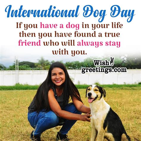 International dog day Quotes And Messages - Wish Greetings