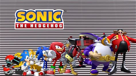 Sonic Characters Size/Height Comparison - YouTube