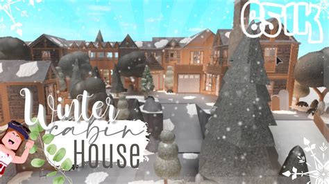 Bloxburg winter cabin