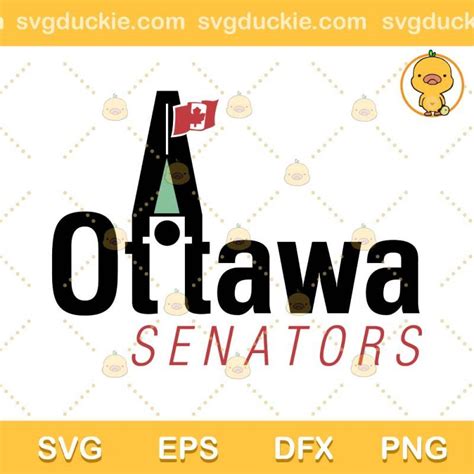 Ottawa Senators Vector For Print SVG, Ottawa Senators Ice Hockey Team ...